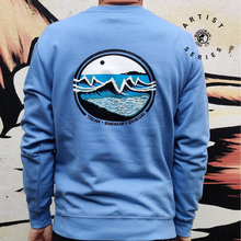 Load image into Gallery viewer, Aiswing Tullan - Blue Crew Neck