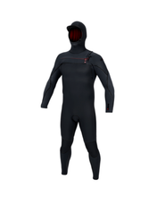 Load image into Gallery viewer, HYPERFREAK FIRE 5/4MM CHEST ZIP HOODED