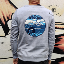 Load image into Gallery viewer, Rock of the birds - Grey Sweater