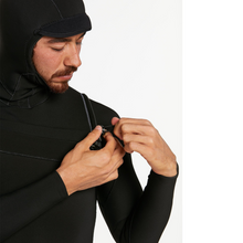 Load image into Gallery viewer, MODULATOR 5/4/3MM HOODED CHEST ZIP WETSUIT - BLACK