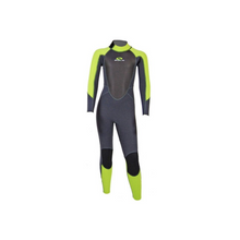 Load image into Gallery viewer, Sola Kids Graphite-Green Wetsuits

