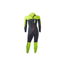 Load image into Gallery viewer, Sola Kids Graphite-Green Wetsuits
