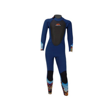 Load image into Gallery viewer, Sola Kids Black-Blue Wetsuits