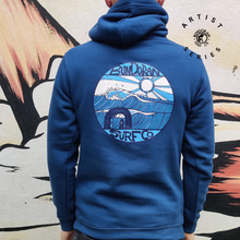 Load image into Gallery viewer, Rock of the birds - Blue Hoody
