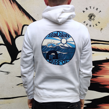 Load image into Gallery viewer, Rock of the birds - White Hoody
