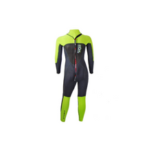 Load image into Gallery viewer, Sola Kids Graphite-Green Wetsuits
