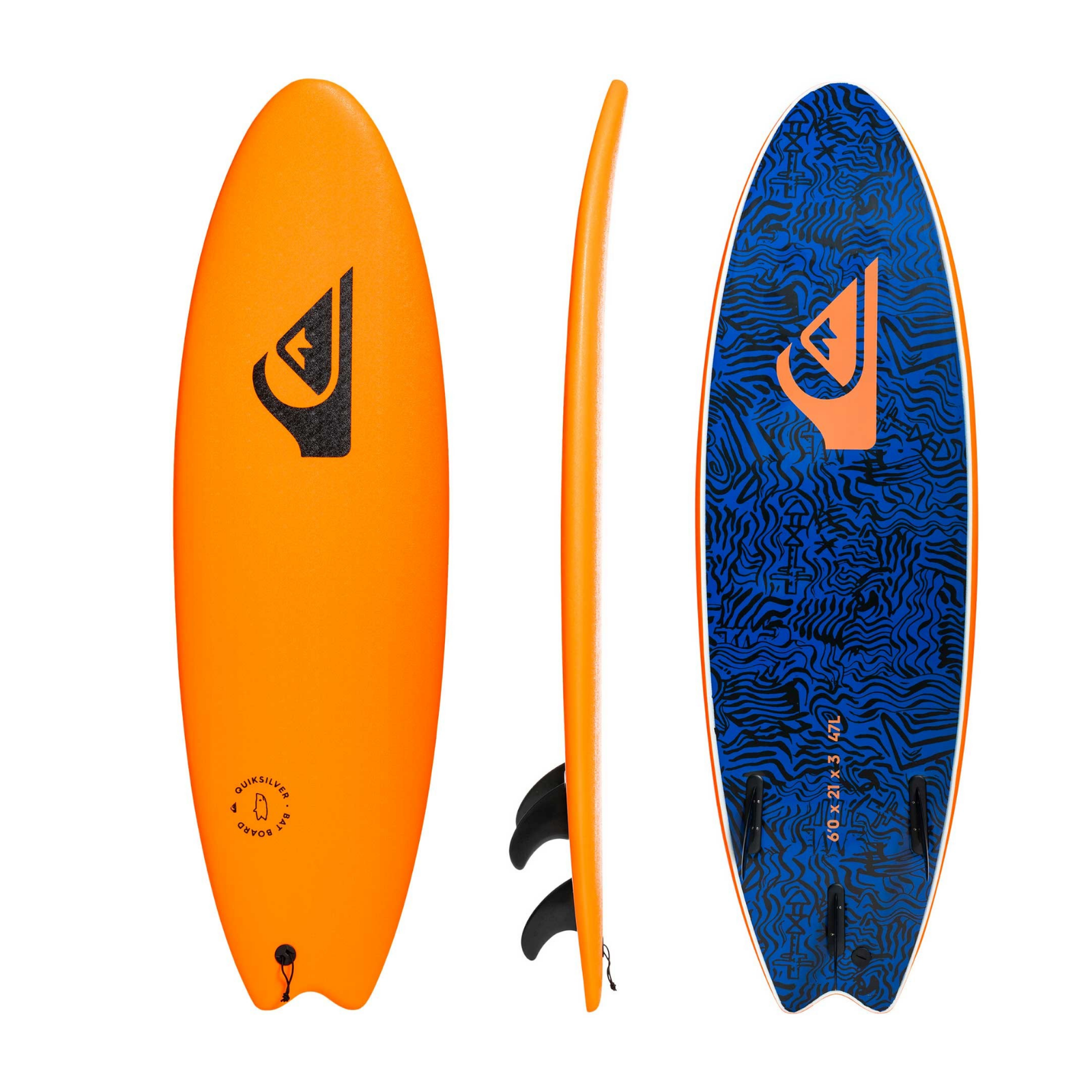 Bat Board Orange - Quiksilver – bundoransurfshop