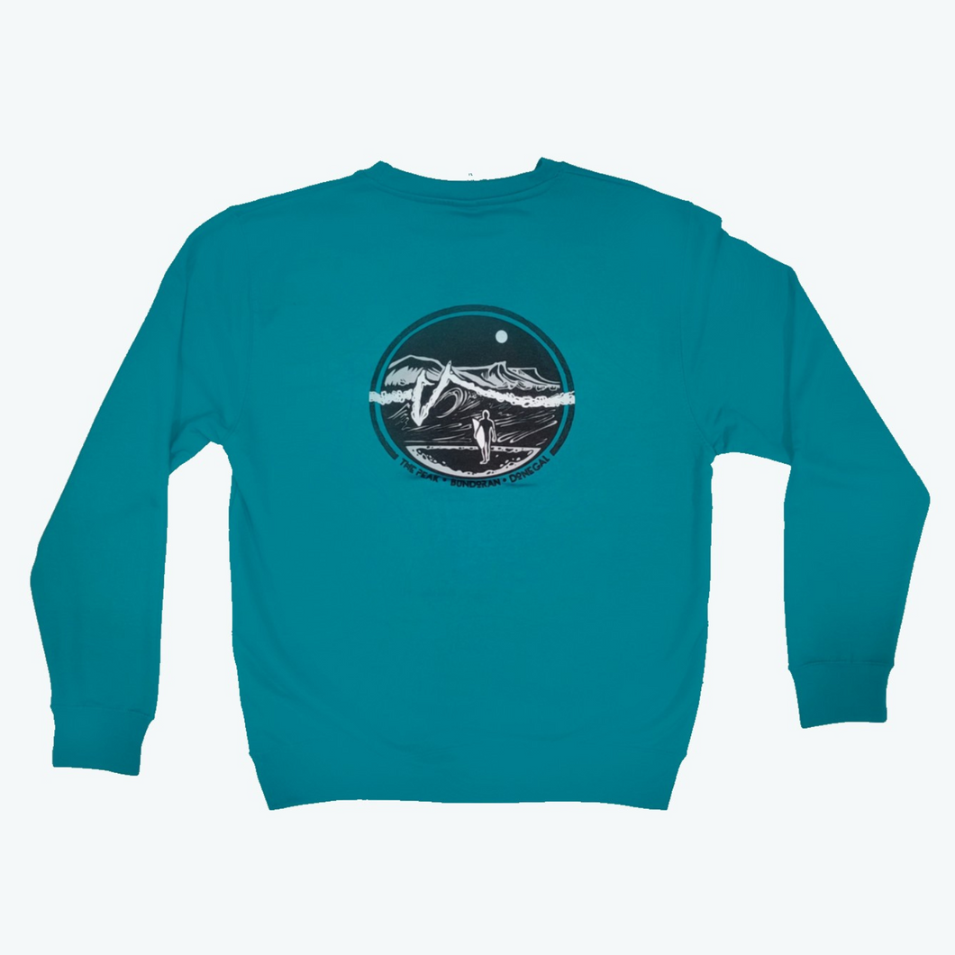 The Peak Sweater - Turquoise