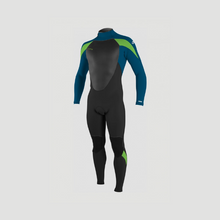 Load image into Gallery viewer, O&#39;NEILL EPIC 5/4mm BACK ZIP YOUTH WETSUIT (blue+green)
