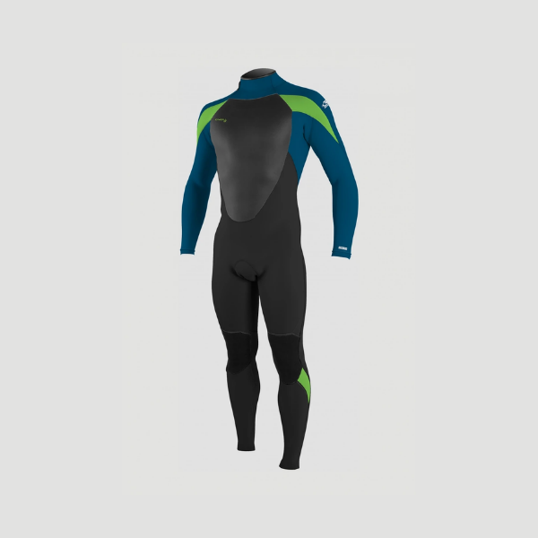 O'NEILL EPIC 5/4mm BACK ZIP YOUTH WETSUIT (blue+green)
